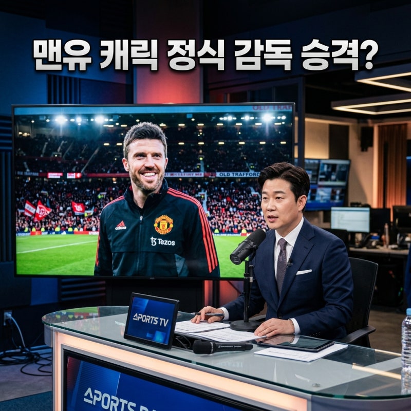 맨유 이라올라 접촉 소동과 마이클 캐릭 기용 유지 확정, EPL 우승권 반등의 서막