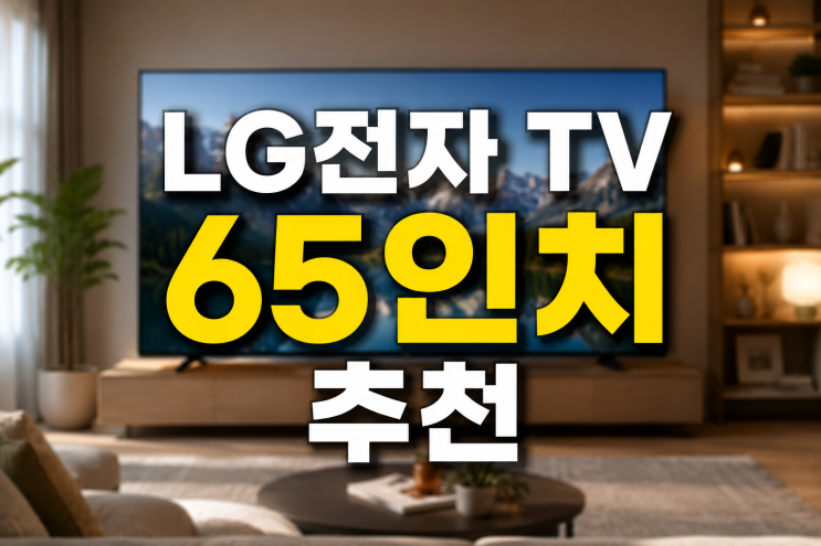  LG전자 TV 65인치 UHD QNED 화질 비교