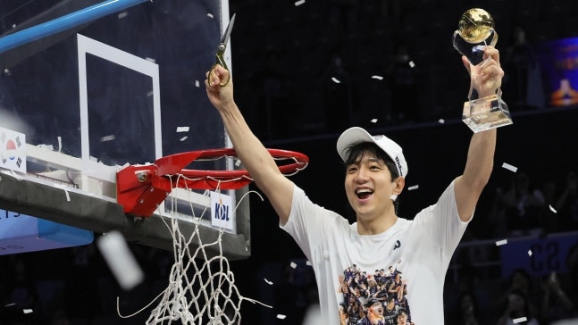 2026.5.14. 프로농구 부산 KCC 2025-2026 챔피언결정전 우승 통산 7번째 우승컵, MVP 허훈, 허재 허웅 ....
