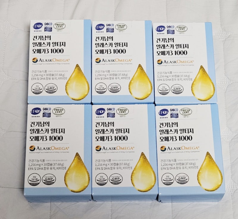 건기남 오메가3 후기｜알래스카 알티지 오메가3 1000 원료사·순도·산패도 체크
