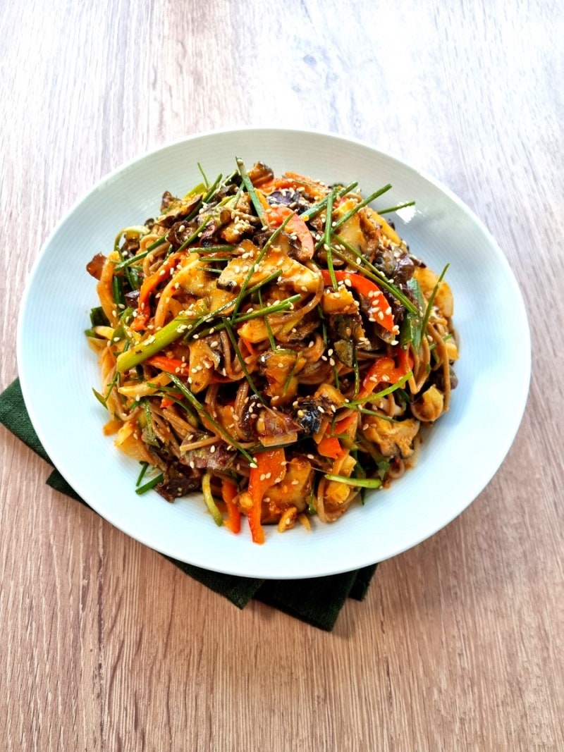 뿔소라 막국수레시피 건메밀면 비빔막국수레시피 비빔면