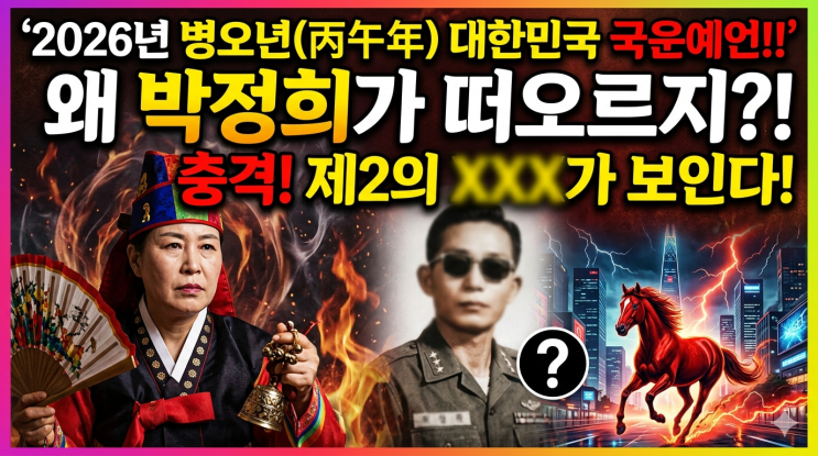  2026년 대한민국 국운, 왜 자꾸 박정희 시대가 떠오를까