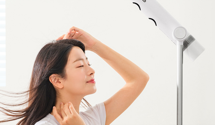  육아 일상 필수템 에디슨 플러스 핸즈프리 스탠딩 드라이기 저소음 음이온 스탠드 드라이어 솔직 후기