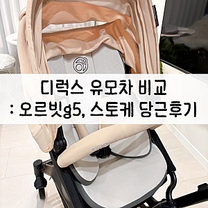 디럭스 유모차 비교 l 사용시기, 당근 주의사항(오르빗g5, 스토케 당근 후기)