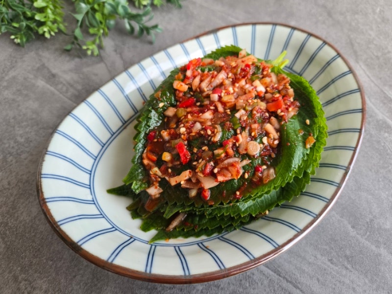 깻잎지 양념장 요리 깻잎 반찬 김치 양념 만드는 법 레시피