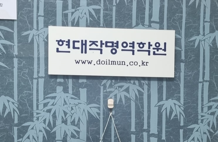  일산작명소 추천 개명후기, 이름 말고  한자만 바꾸는 것도 가능하네요