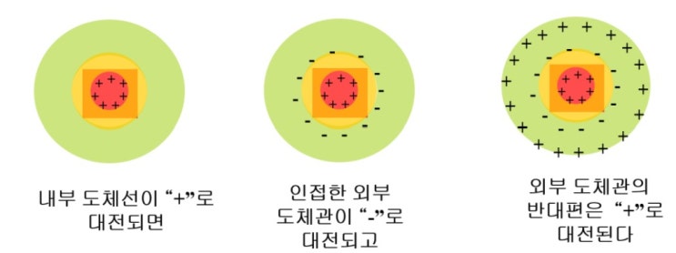 특고압송전선로 부근 정전유도