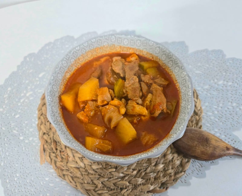 돼지고기 고추장찌개 류수영 레시피 전라도 애호박 찌개