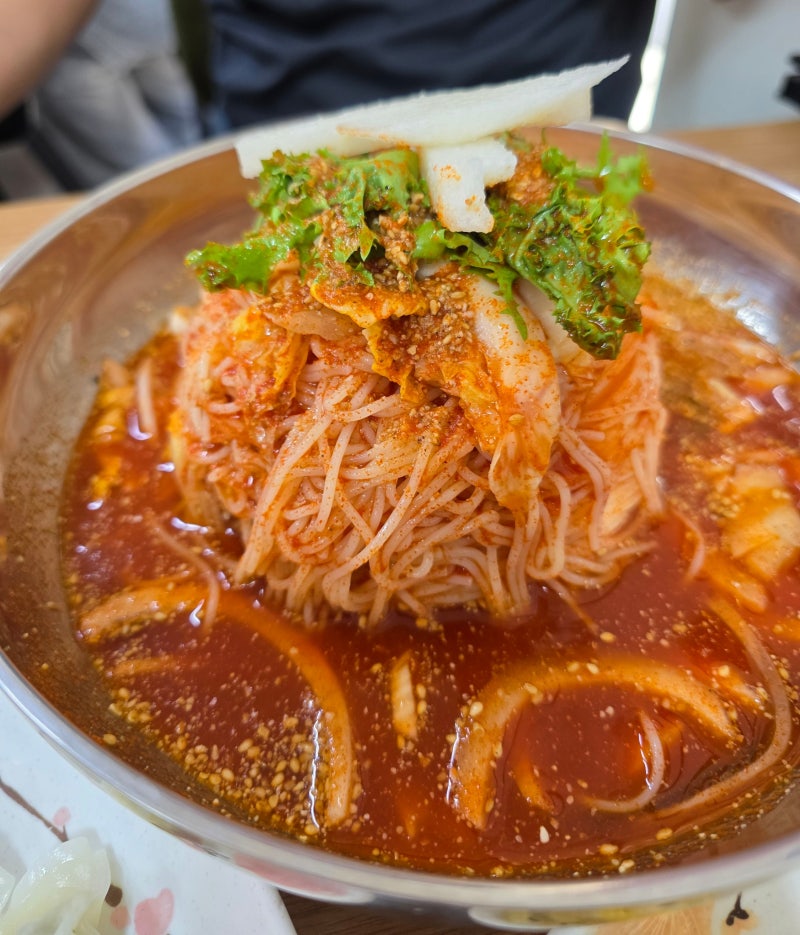 부산 금정구 현지인 스포원 맛집 정착! 손영환비빔국수칼국수 찐후기 (비빔국수 잔치국수 물....