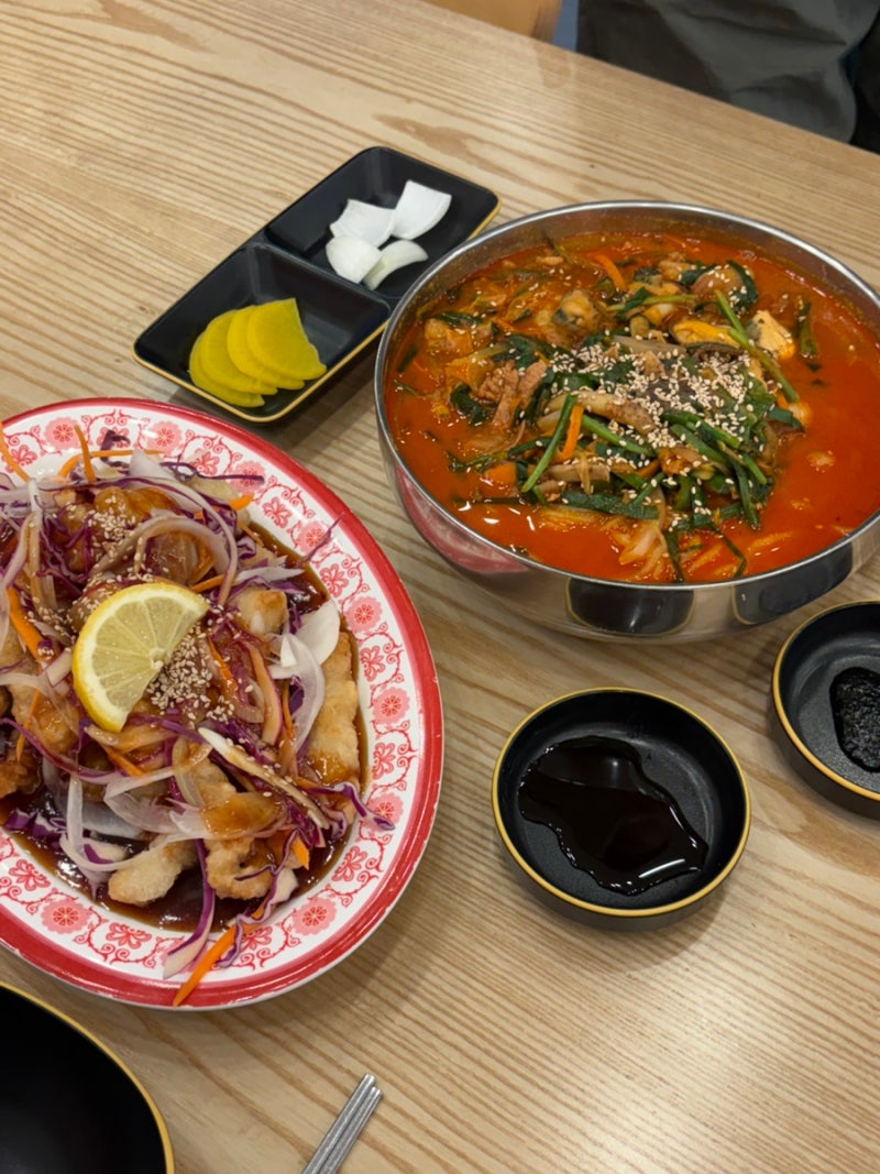 창원 중동 짬뽕 맛집 점심 메뉴 추천 교동짬뽕