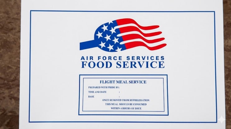  US Air Force Flight Meal Service
