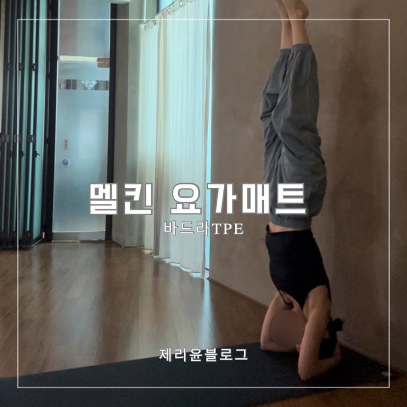 요가매트 멜킨 홈트 폼롤러 & 바드라 TPE 요가매트