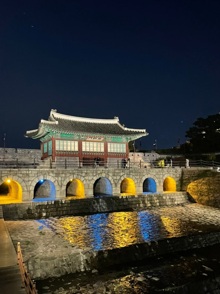  주말에 수원으로 놀러가기 | 효원공원월화원, 방화수류정 피크닉, 츄플러스, 보용만두, 수원화성 성곽길, 북문복권, 행궁빙수, 수원왕갈비통닭 본점, 주차꿀팁
