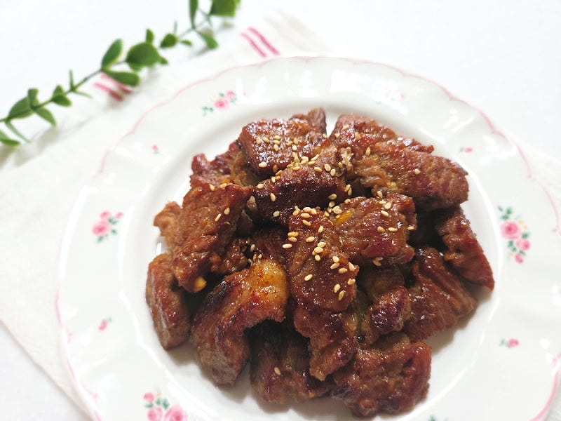 코스트코 돼지고기 목살 후기 돼지갈비양념 레시피로 목살돼지갈비 만들기