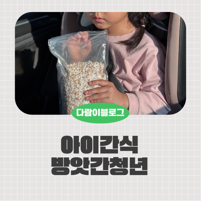 방앗간청년 미숫가루 식사대용선식 후기