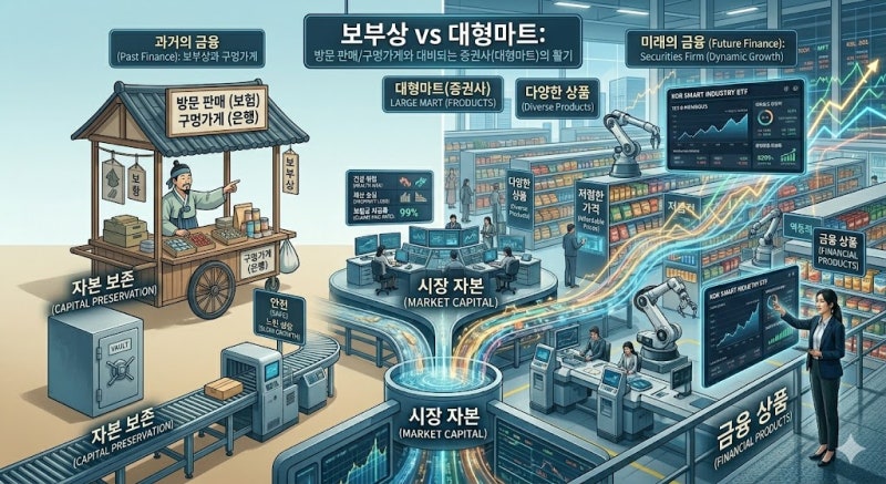 부자가 되고 싶다면?"보험사·은행을 넘어 증권사로 가야 하는 이유"