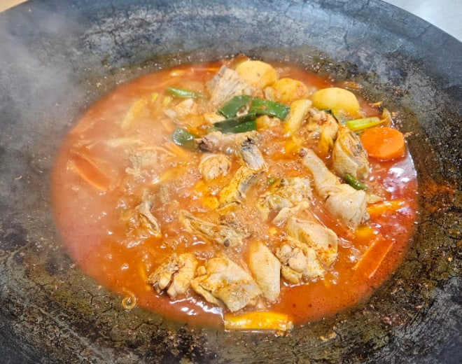 인천 석남 화계 드럼통 닭볶음탕