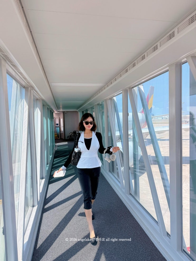  후쿠오카 여행 시작 ️ 인천공항 제2터미널 마티나 골드 라운지, 아시아나 항공 이용 후기