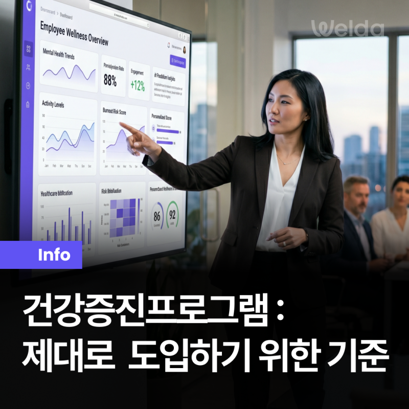 건강증진프로그램, 도입 전에 꼭 읽어보세요 — 임직원 혈당 관리로 업무 효율까지 바꾸는 ....