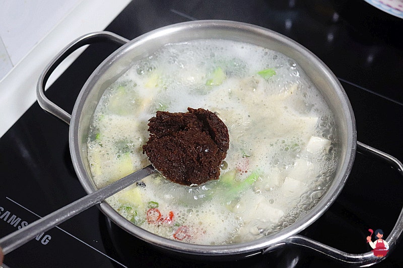 된장은 마지막에 넣기 바지락 된장찌개 레시피 냉동 바지락살 요리