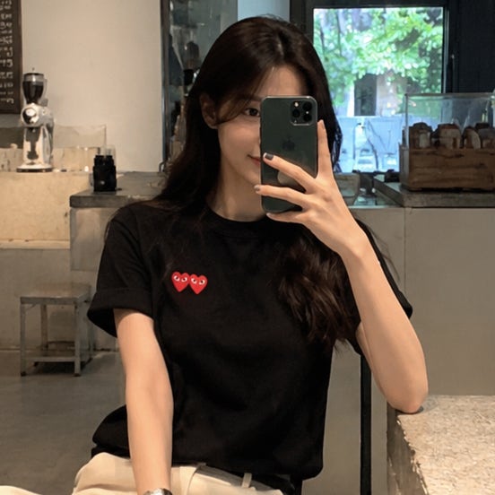 일본 꼼데가르송 반팔 사이즈 정품 구별법