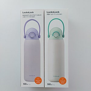락앤락 스쿨핏 키즈스트랩 텀블러 500ml 원터치