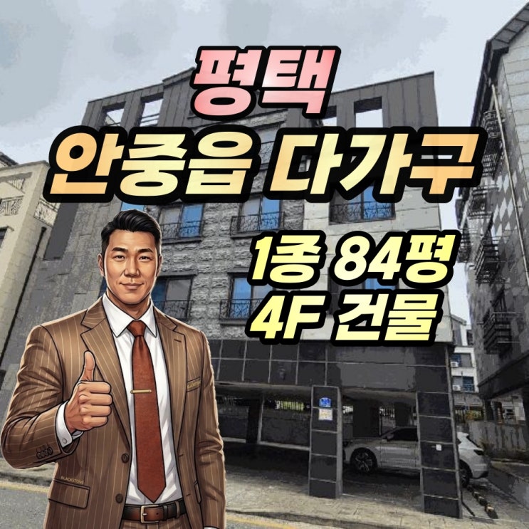  평택 안중읍 다가구주택 경매 수익형 2025타경42513