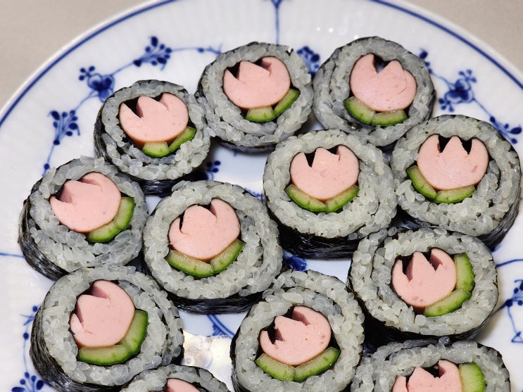 튤립 김밥 만들기