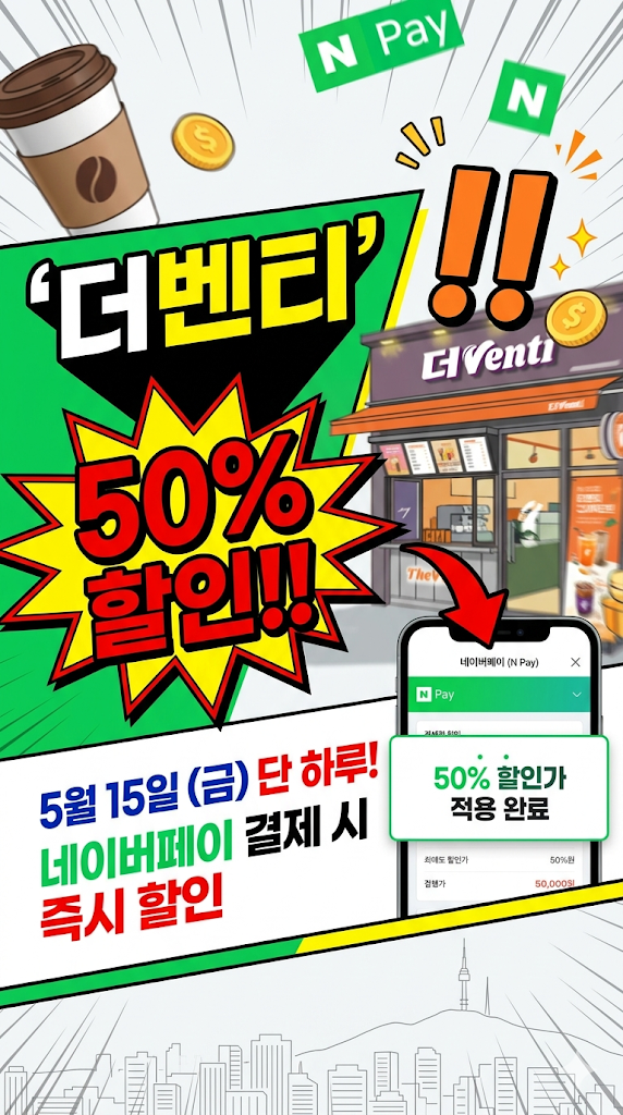  [더벤티 반값 할인] 아메리카노 900원? 정가 다 주면 손해보는 앱 주문 현실 후기