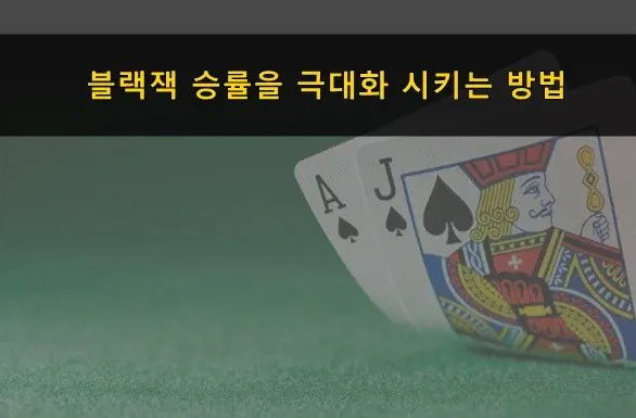  카지노 블랙잭 승률을 극대화하는 방법