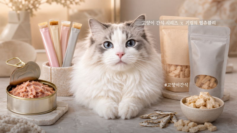 고양이 간식 종류 차이, 츄르·동결건조간식·파우치·습식캔 추천 선택 기준