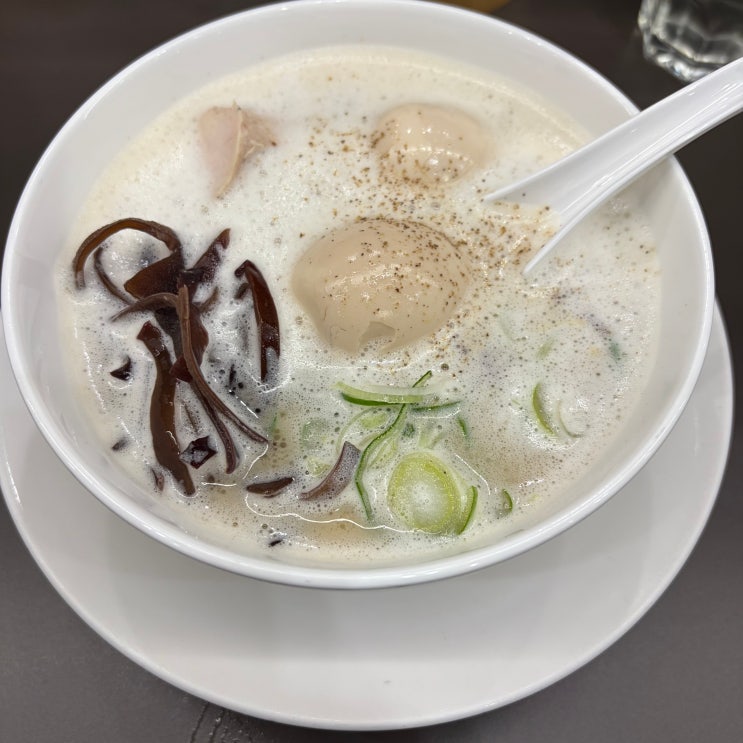  잠실롯데월드몰맛집 / 대한민국 최초 라멘 미쉐린 등재 맛집 [ 오레노라멘 잠실롯데월드몰점 ]