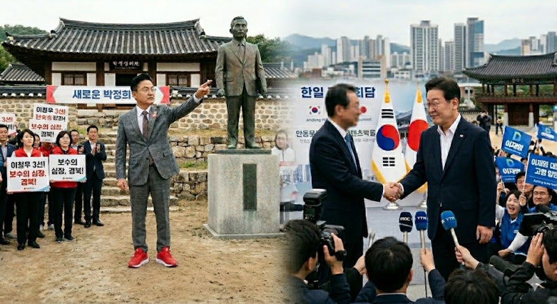 이철우와 TK의 선택 '땅을 지키는자의 싸움'