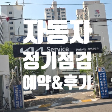 성수 자동차검사 빠르고 친절했던 한국교통안전공단 성우검사소 후기