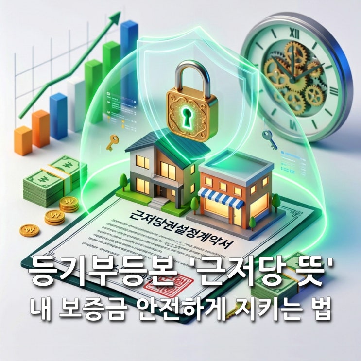  근저당 뜻 설정 채권최고액 개념 정리, 전세 계약 전 이거 안 보면 보증금 날립니다