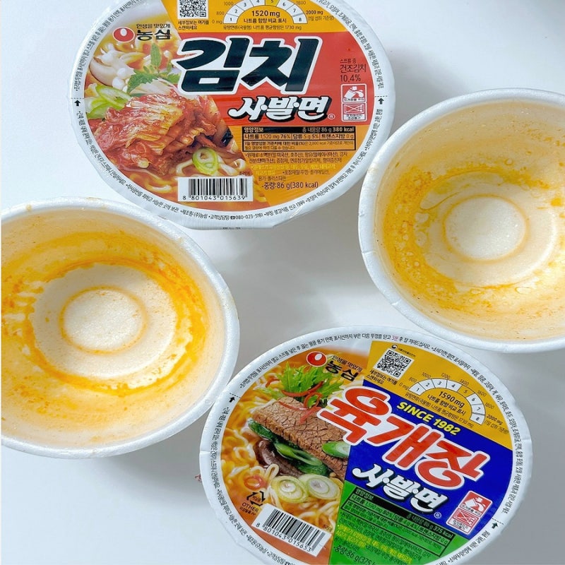 컵라면 용기 재활용 스티로폼 종이 비닐 뚜껑 분리수거 버리는법