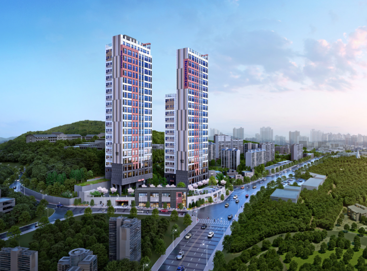  부산 동래공원 도보 1분거리 산책 최적화, 84형 6억대 아파트. '동래사적공원 오네뜨' 청약 공고 훑어보기(청약일정, 평면도, 단지배치도, 분양가 등)