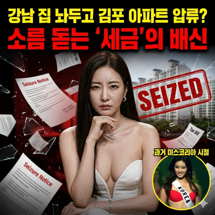  김사랑 김포 아파트 압류, 6억 자산 묶인 진짜 이유와 부동산 세금 상식