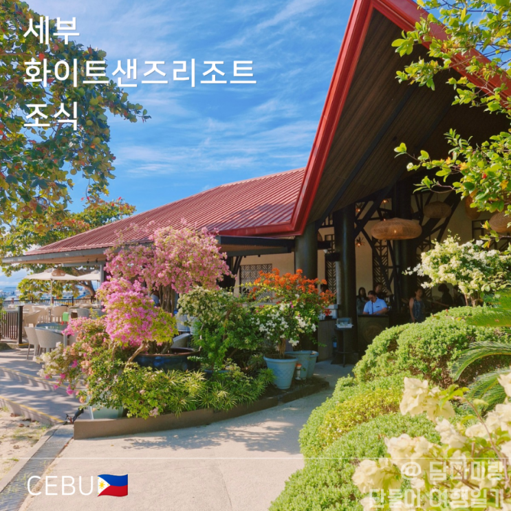  아이랑 세부여행 화이트샌즈 리조트 조식 메뉴 & 루프탑바 야경 맛집 정리