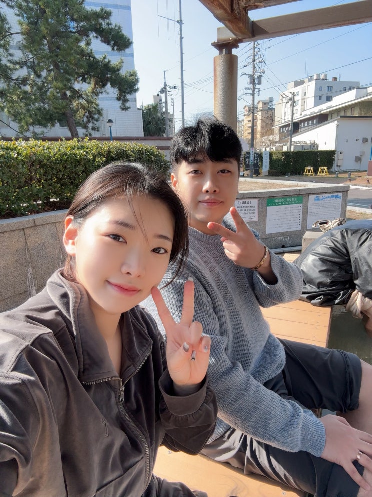  요나고 가볼만한 곳 가이케온천 족욕 무료로 가능한 시오카제노아시유 潮風の足湯