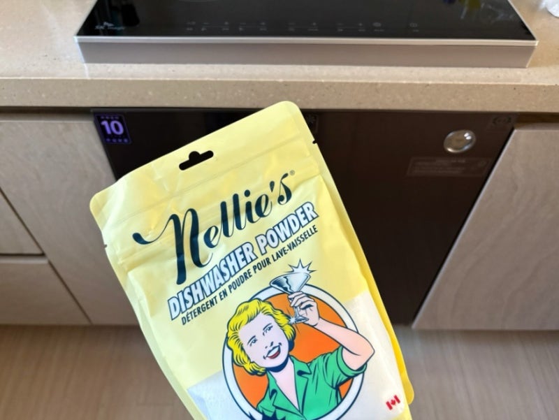 식세기 세제 추천️ 넬리(Nellie’s) 가루세제 솔직후기 (고체세제 잔여물 해결)