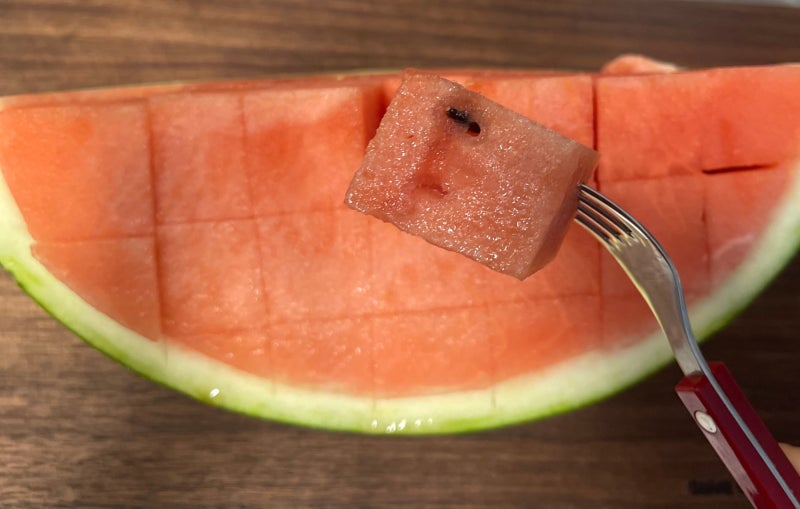 수박 쉽게 자르는 법 친정엄마가 알려준 1분 컷 꿀팁