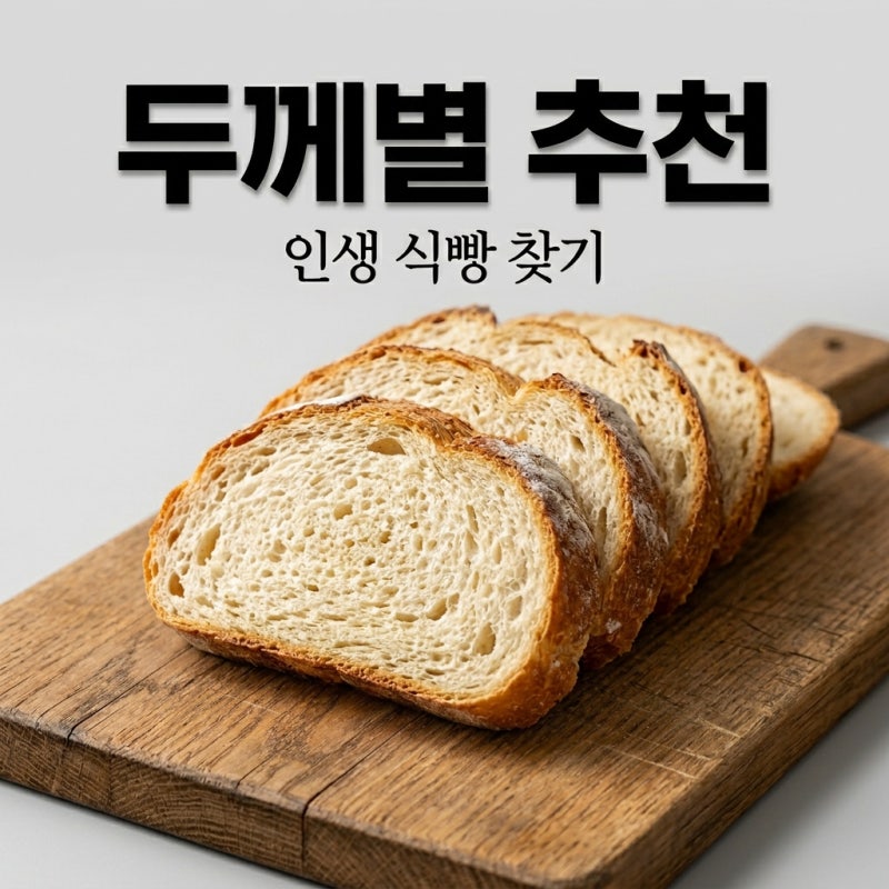 화이트리에 식빵 두께추천 1.2cm부터 4cm까지 취향별 완벽 가이드