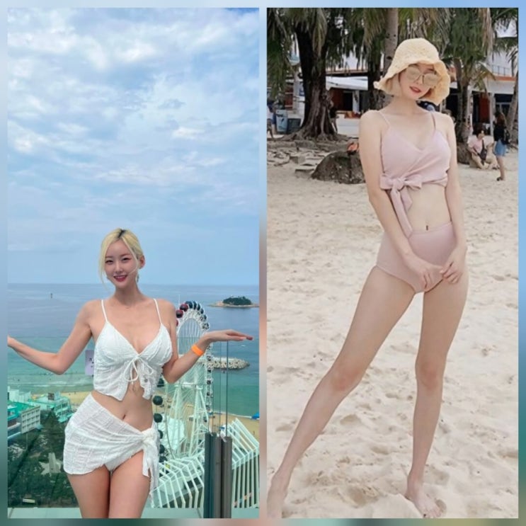 서현숙 치어리더 인스타 해변 몸매 스타일링 사진 모음