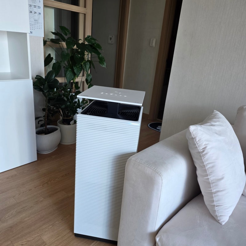 웅진코웨이 노블 공기청정기 사용 후기, 디자인부터 공기질까지 만족했던 이유