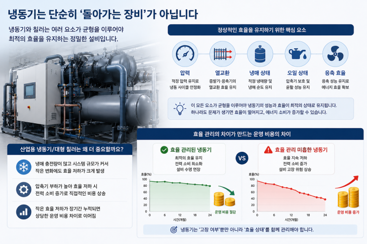  냉동기 점검, 왜 여름 전에 하는 걸까?