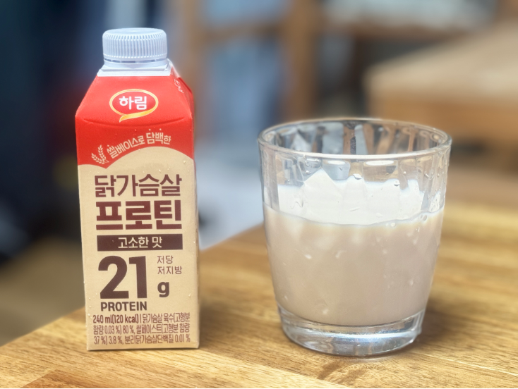하림 닭가슴살 프로틴 고소한 맛, 고단백 음료로 챙기기 좋을까?
