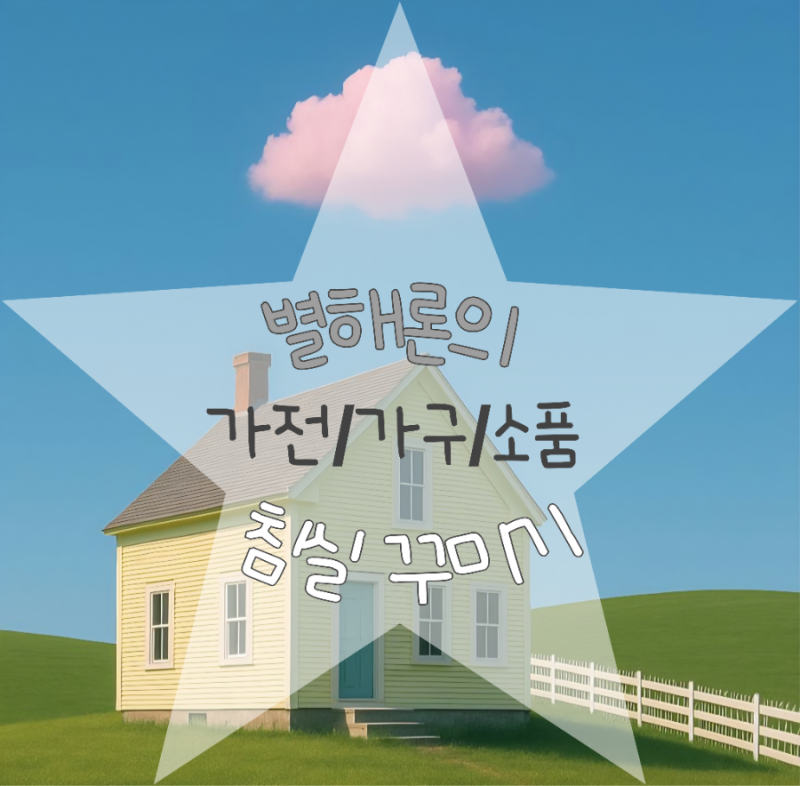 직접 경험ing 가전/가구/소품 : 침실 꾸미기