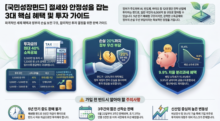  대한민국 경제의 승부수, ‘150조 국민성장펀드’