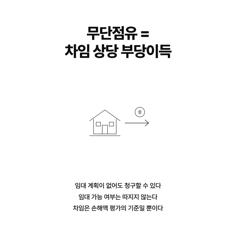 불법점유와 차임 상당 부당이득 관련 이미지 3